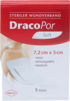 DRACOPOR Wundverband 5x7,2 cm steril