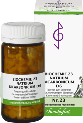 BIOCHEMIE 23 Natrium bicarbonicum D 6 Tabletten