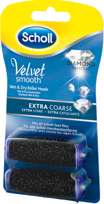 SCHOLL Velvet smooth Expr.Pedi Ersatzro.ex.stark