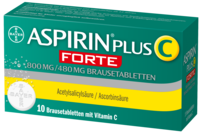 ASPIRIN plus C forte 800 mg/480 mg Brausetabletten