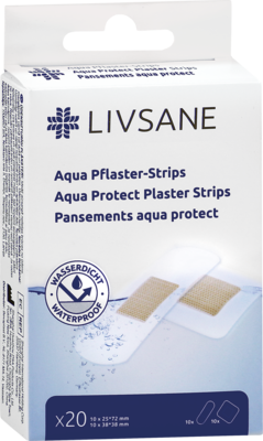 LIVSANE Aqua Pflasterstrips 2 Größen