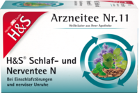 H&S Schlaf- und Nerventee N Filterbeutel